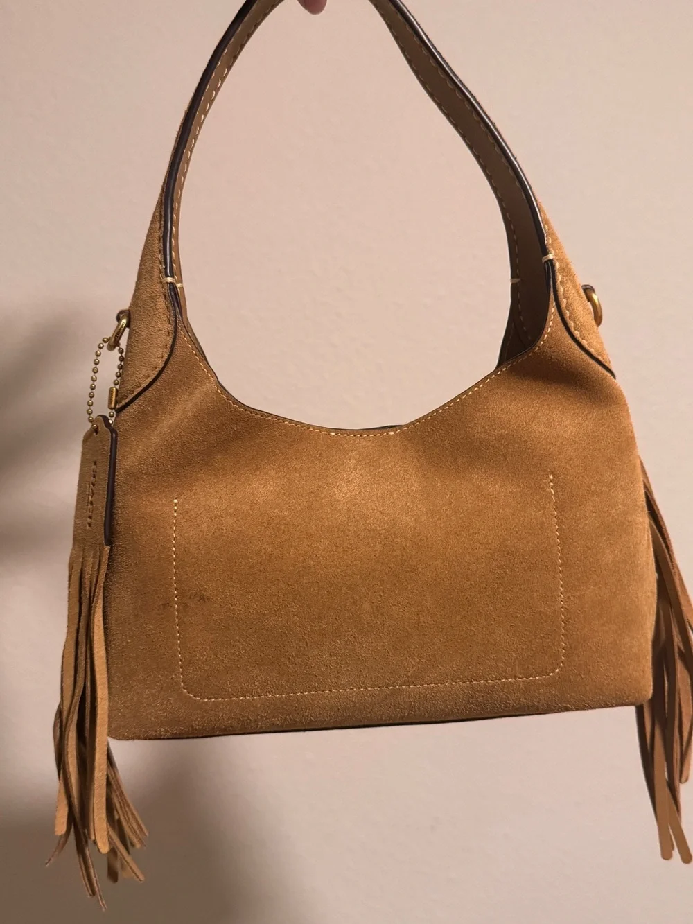 Coach Brooklyn 23 Sand Suede - Picture 2 of 5